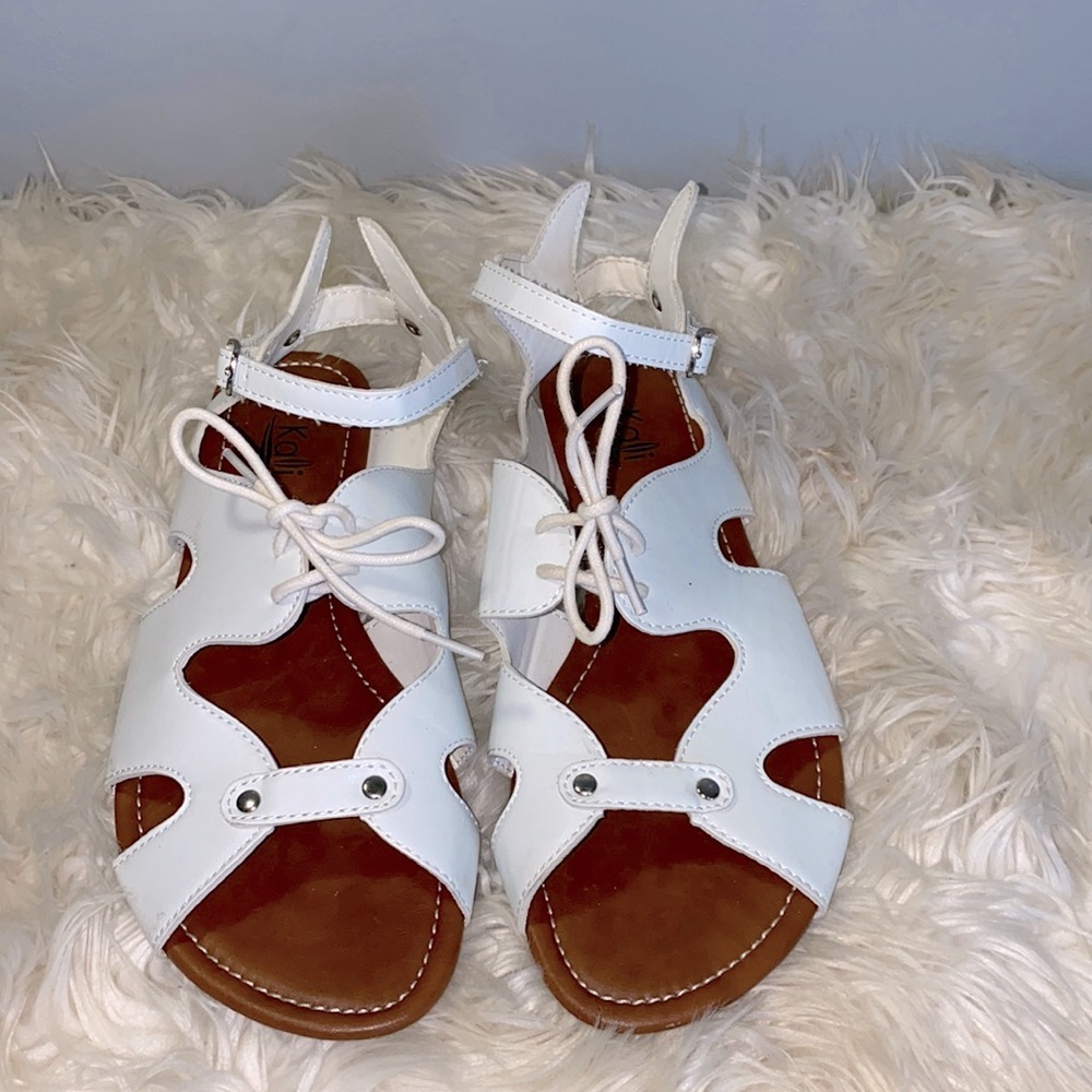Kali Lace Up Open Toe Gladiator Sandals